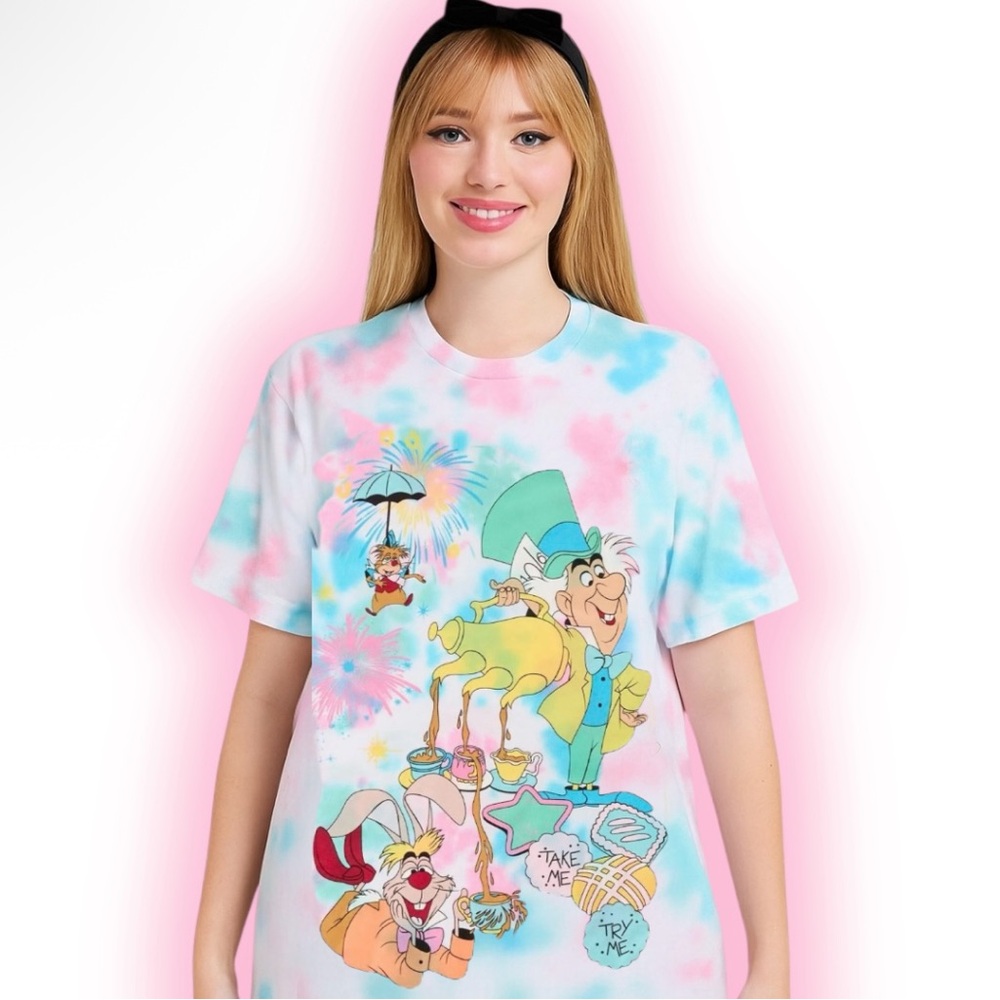 The Loungefly Disney Alice in Wonderland Unbirthday T-Shirt